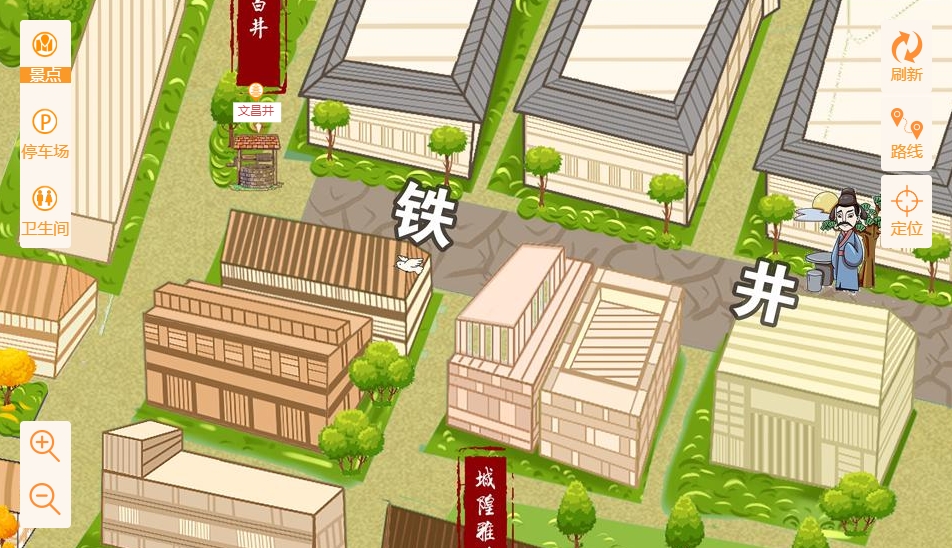 忻州智慧景区：手绘地图与语音导览的完美融合