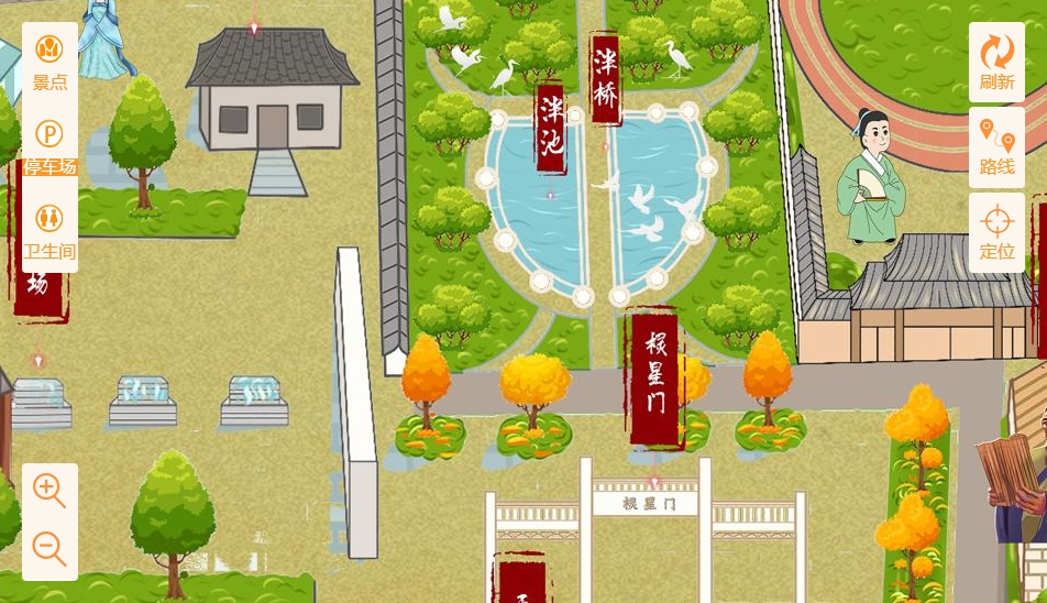 忻州手绘地图景区语音讲解导览系统：智慧景区建设的基石